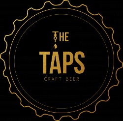 A round logo with The Taps written on it
