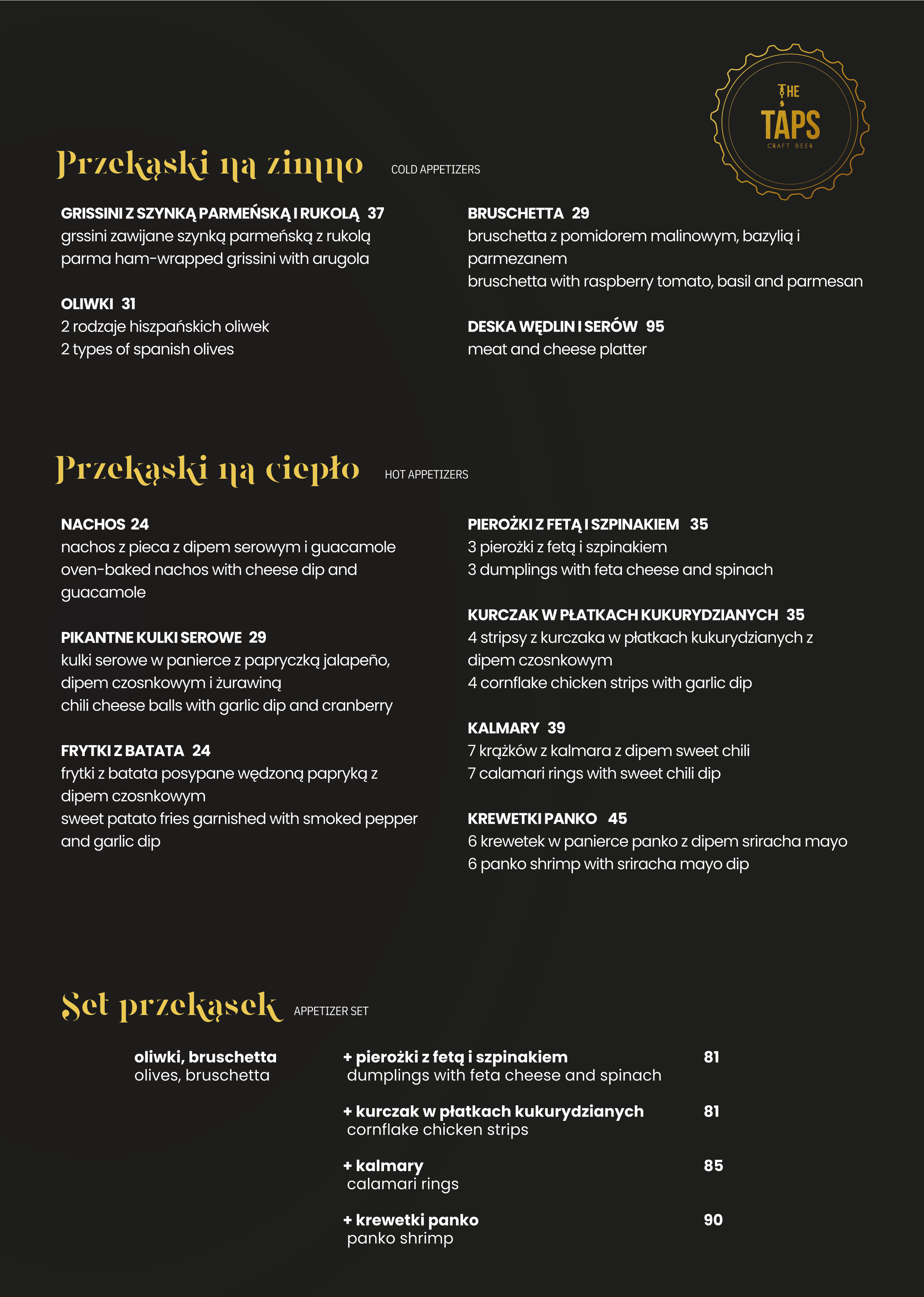 Menu page 2